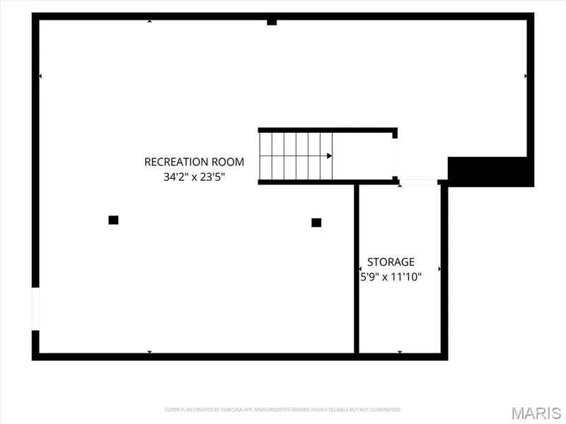 Lower Level Floor Plan — 358 Carriage Trail Court, O'Fallon, MO 63368