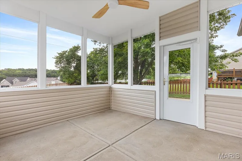 Enclosed Patio — 312 Thoreau Boulevard, O'Fallon, MO 63366