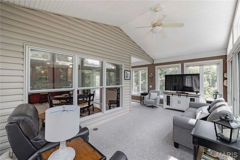 Open to the kitchen/breakfast area — 4484 Kingfisher Court, Augusta, MO 63332
