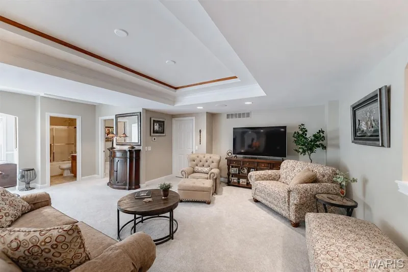 Lower level family room — 4484 Kingfisher Court, Augusta, MO 63332