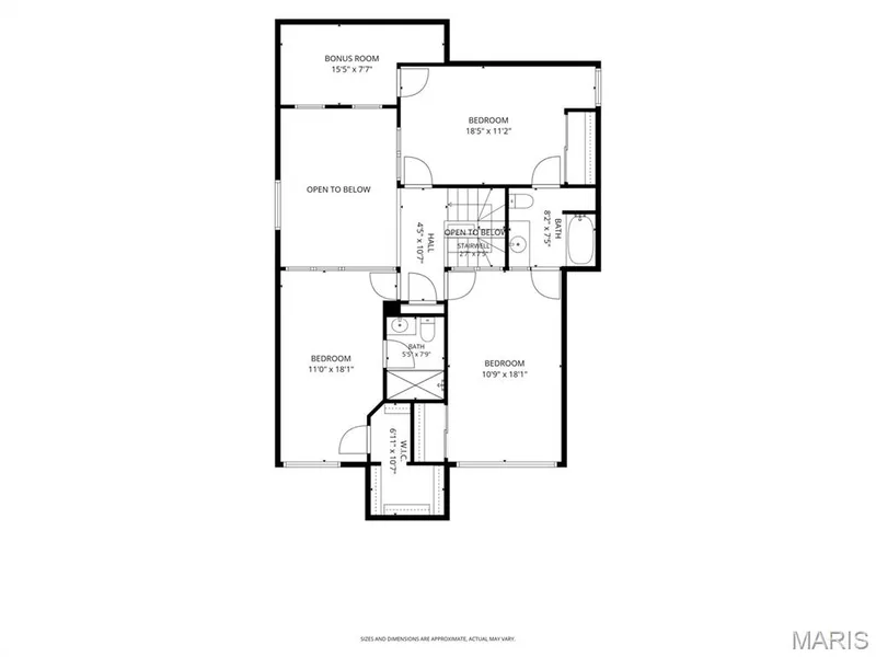 upstairs — 35 Arrowhead Estates Court, Chesterfield, MO 63017
