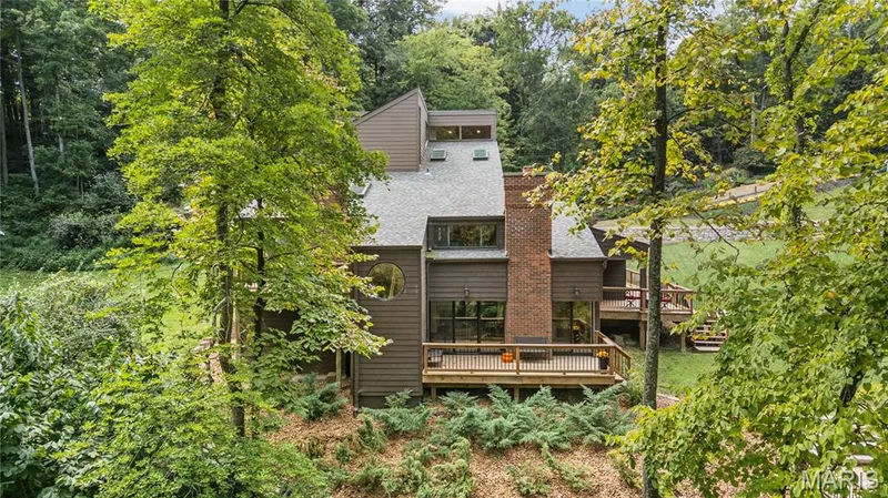 Come tour this one of kind mid century modern property — 35 Arrowhead Estates Court, Chesterfield, MO 63017