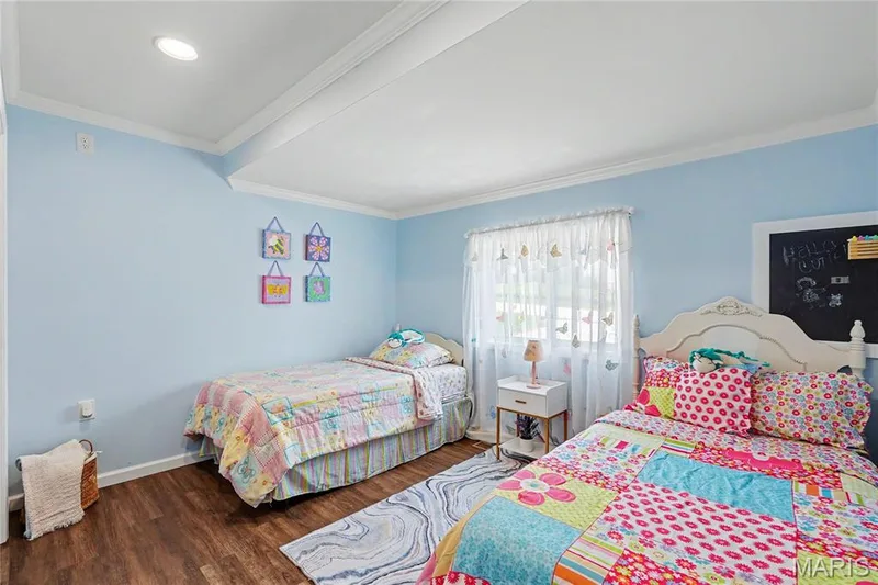3rd bedroom has recessed lighting and room for 2 beds — 31 Plackemeier, O'Fallon, MO 63366
