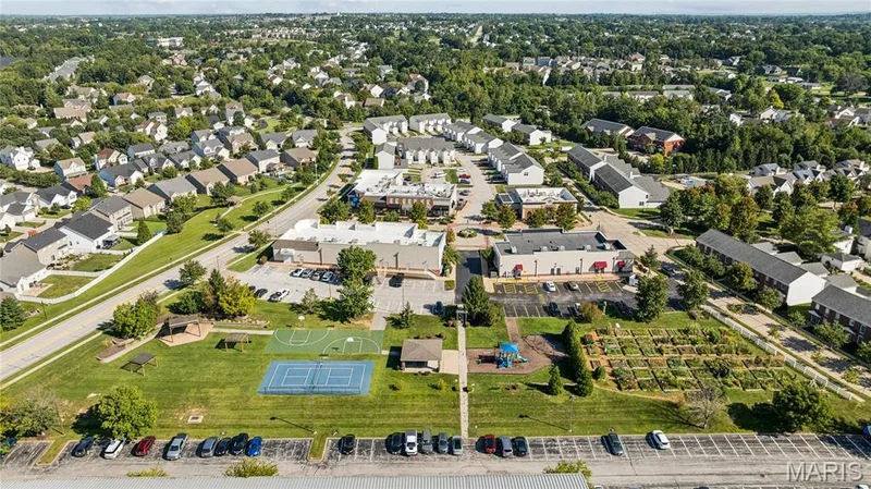 The Village Center brings everyday convenience and recreation right into the community, with shops, a brewery, library, playground, community garden, and tennis/pickleball courts nearby. It’s the kind of walkable neighborhood where there’s always something just around the corner. — 947 Rolling Thunder Drive, O'Fallon, MO 63368