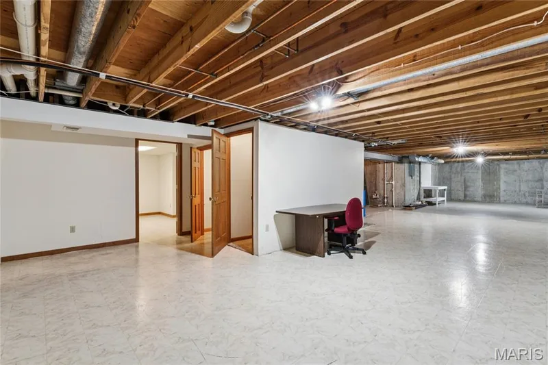 Blank canvas alert. This lower level is ready for your home gym, theater, or workshop. — 416 Loiselaine Drive, O'Fallon, MO 63366