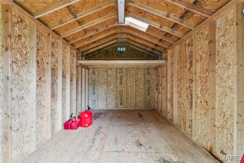 Never run out of storage again. This shed keeps everything organized and out of sight. — 416 Loiselaine Drive, O'Fallon, MO 63366