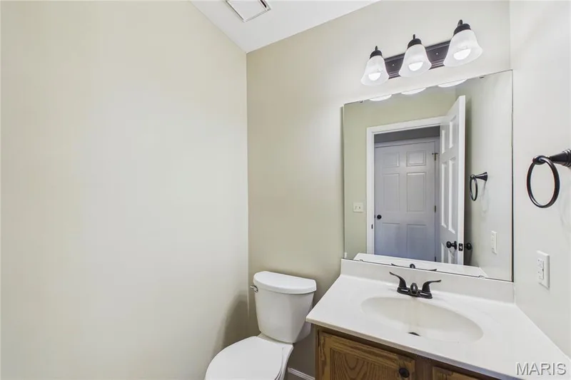 Main Floor half bath — 3405 Sherman Park Drive #4C, St Charles, MO 63303
