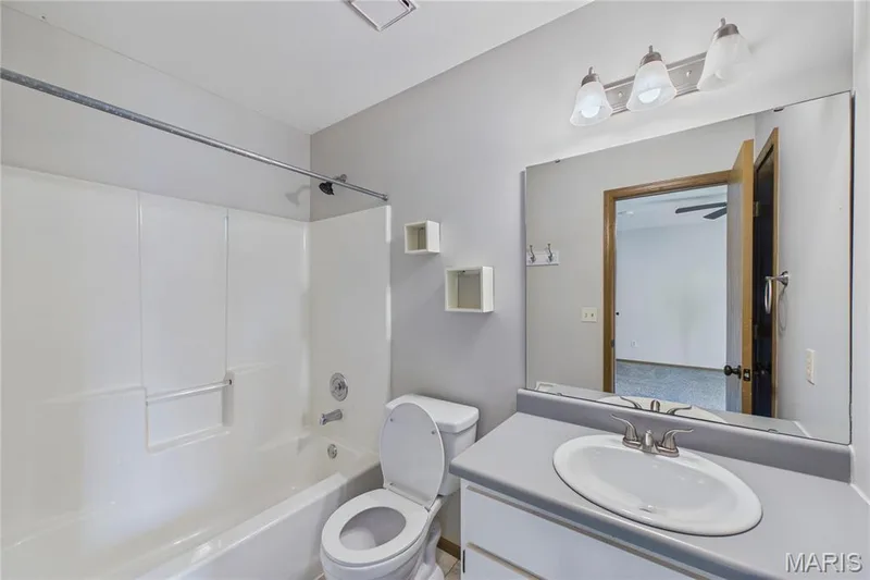 Full bathroom #2 — 3405 Sherman Park Drive #4C, St Charles, MO 63303