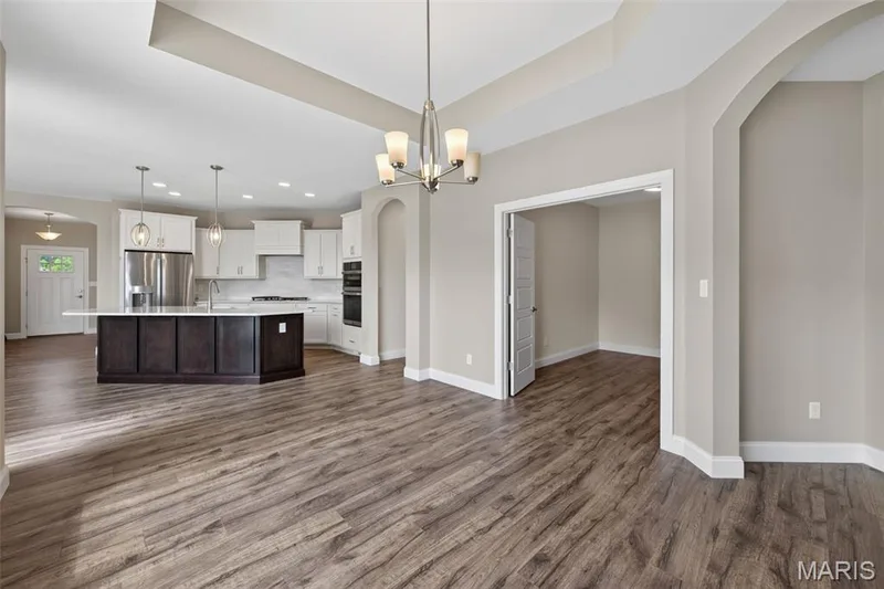 Dining Room Open to the Kitchen — 149 Haven Ridge Court, Dardenne Prairie, MO 63368