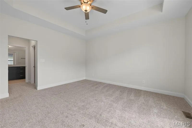 Primary Bedroom with 9 Ft Ceilings — 149 Haven Ridge Court, Dardenne Prairie, MO 63368