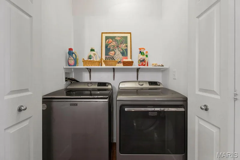 Main Floor Laundry - so convenient and offers great access. — 781 Queens Court Place, St Peters, MO 63376