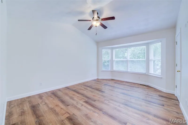 Primary Bedroom with Bay Window and Walk-in Closet — 868 Molloy Drive, O'Fallon, MO 63366