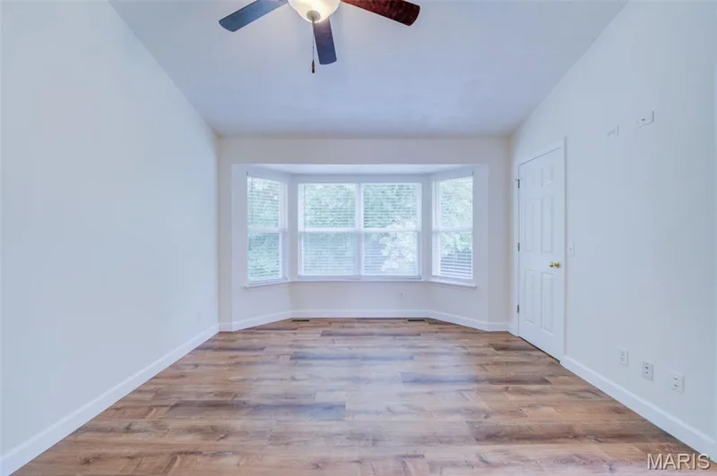 Primary Bedroom with Bay Window and Walk-in Closet — 868 Molloy Drive, O'Fallon, MO 63366