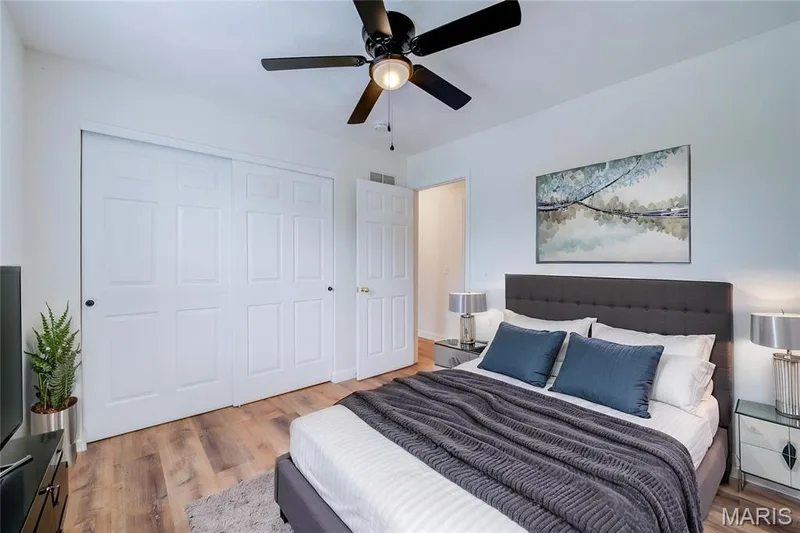 Virtually staged - Bedroom #3 — 868 Molloy Drive, O'Fallon, MO 63366