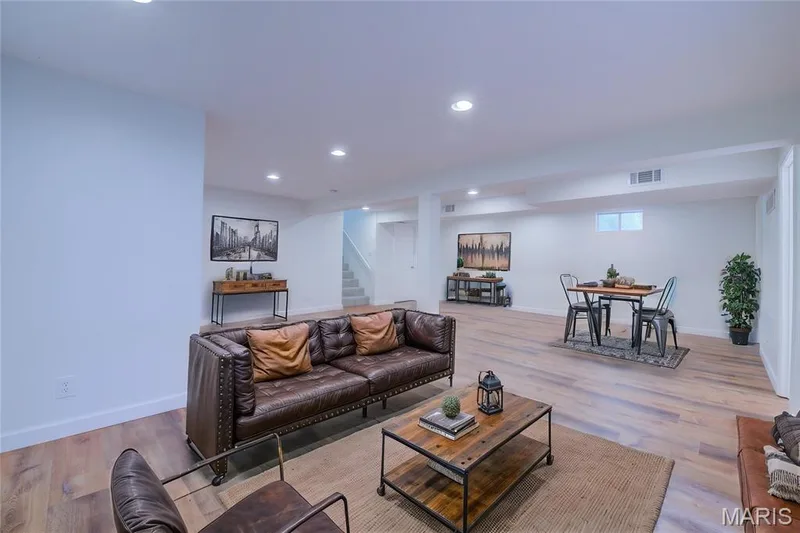 Virtually staged - Lower Level Rec / Family Room — 868 Molloy Drive, O'Fallon, MO 63366