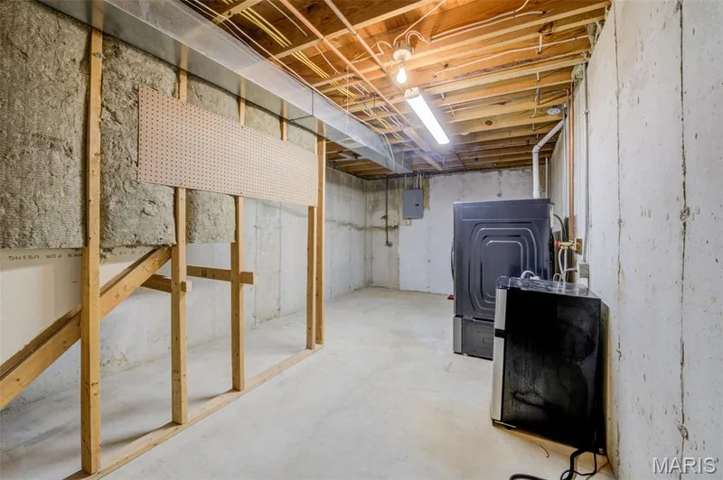 Lower Level Laundry Area with New Samsung All-in-One Washer/Dryer included — 868 Molloy Drive, O'Fallon, MO 63366