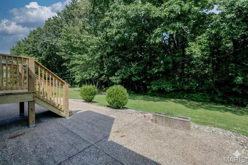 View of Back Yard from Patio — 868 Molloy Drive, O'Fallon, MO 63366