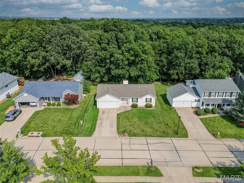 Drone view of property — 868 Molloy Drive, O'Fallon, MO 63366
