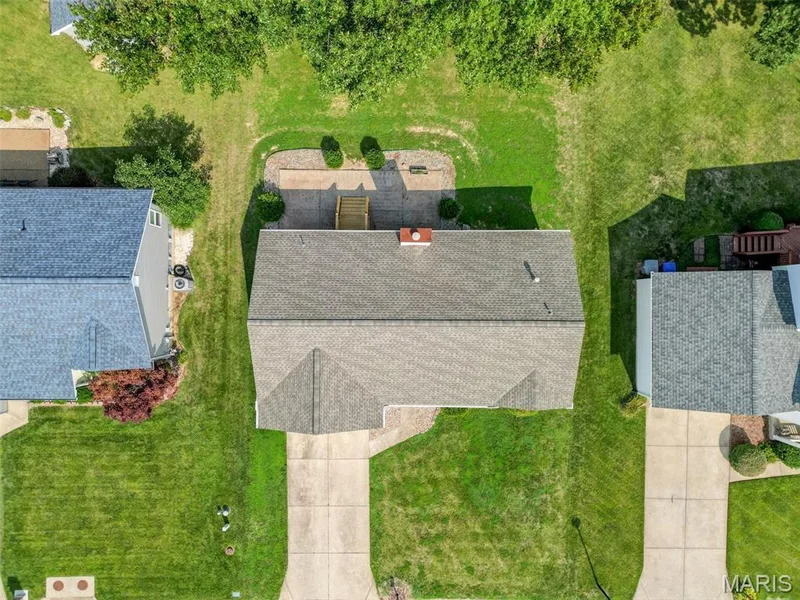 Overhead View of Property — 868 Molloy Drive, O'Fallon, MO 63366