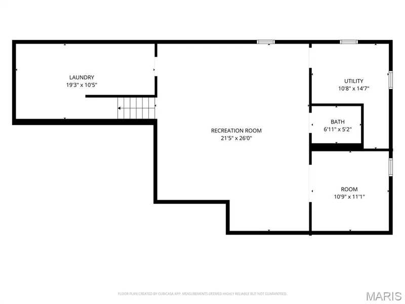 Floor Plan - Lower Level — 868 Molloy Drive, O'Fallon, MO 63366