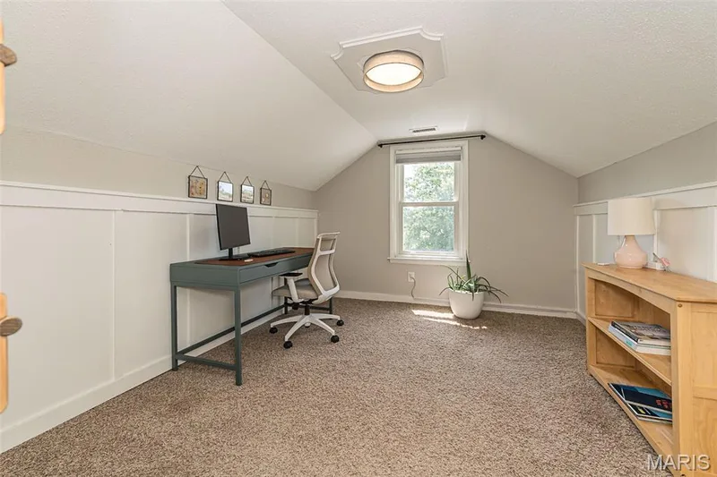Bedroom on second floor currently uses as an office — 17723 Mueller Road, Wildwood, MO 63038