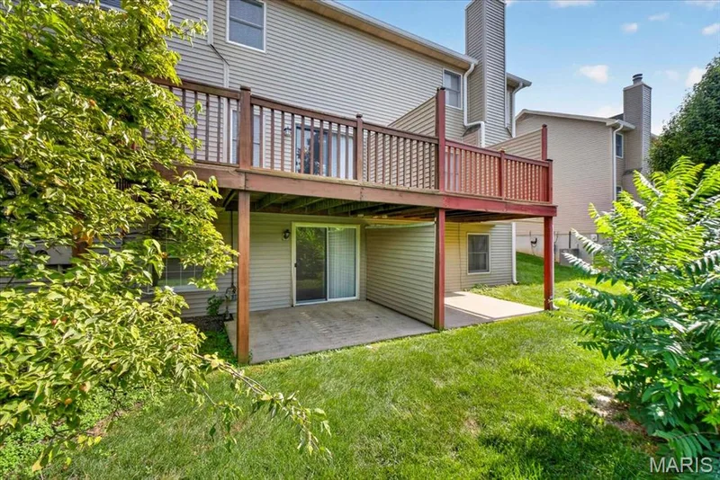 Extended Deck with Beautiful Yard — 16252 Lea Oak Court, Chesterfield, MO 63017