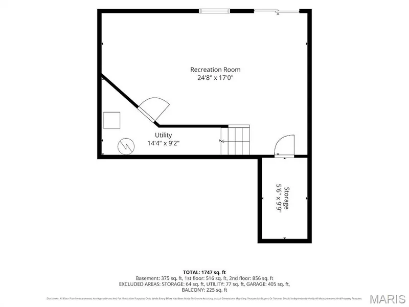 Floor Plan — 114 Waterside Crossing Drive, St Peters, MO 63376