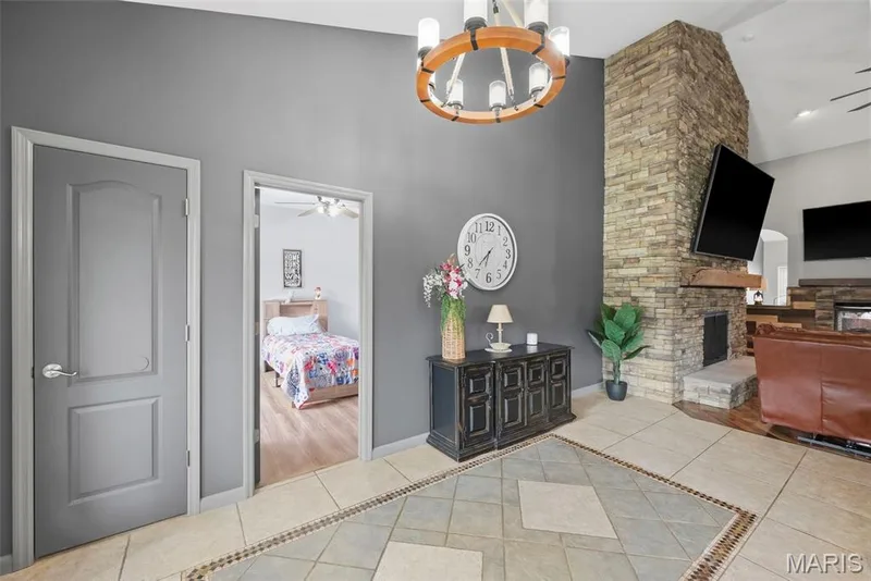 Tile entry from front door — 1 Priority Drive N, Wentzville, MO 63385