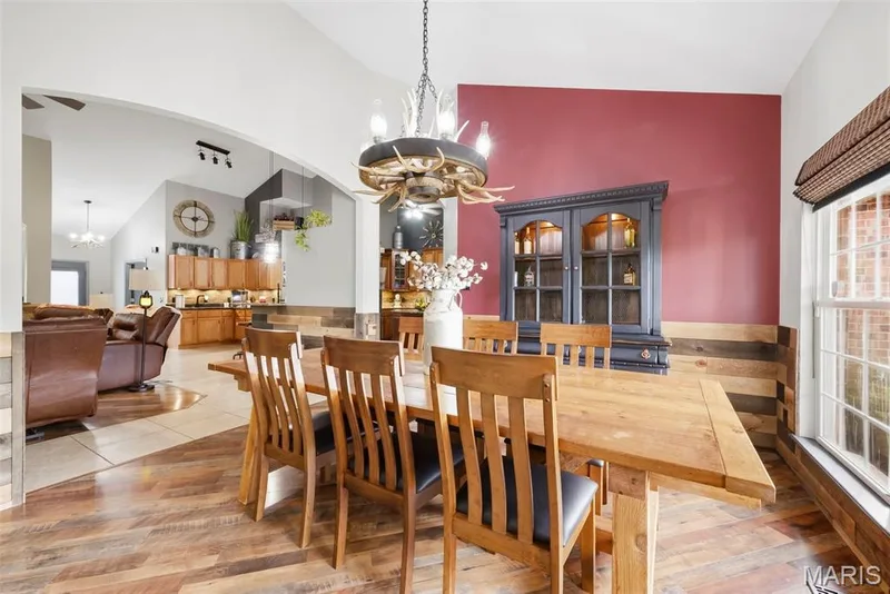Rustic chandelier — 1 Priority Drive N, Wentzville, MO 63385