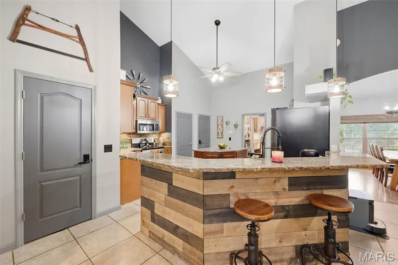Cozy up to the breakfast bar — 1 Priority Drive N, Wentzville, MO 63385