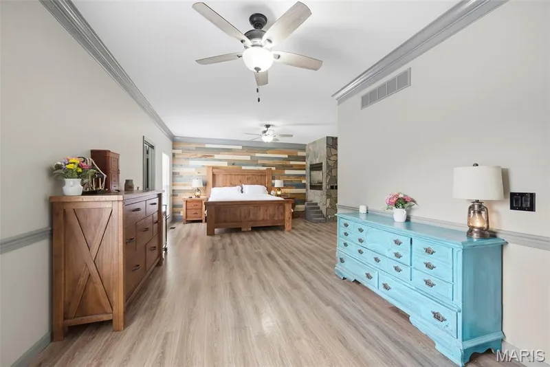 Main floor primary bedroom suite — 1 Priority Drive N, Wentzville, MO 63385