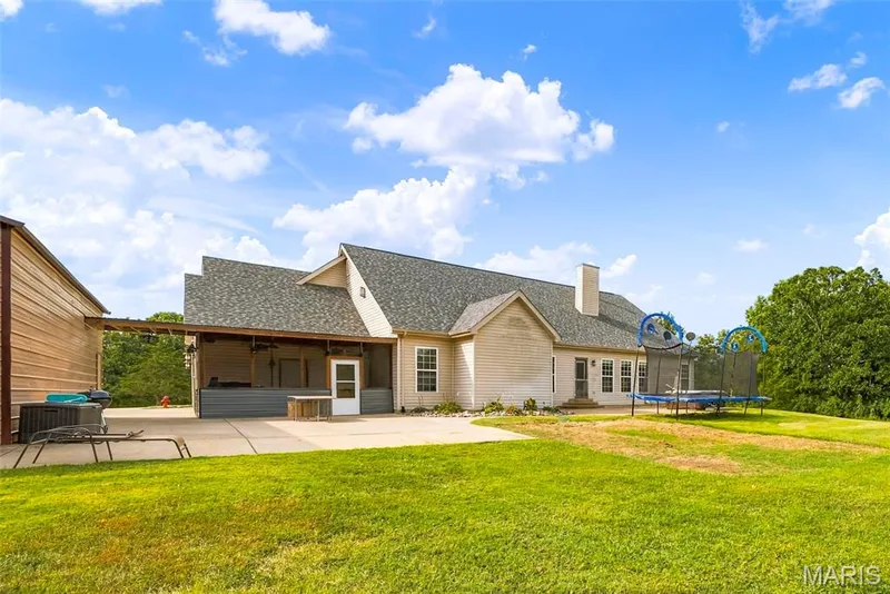 View of the back of the home — 1 Priority Drive N, Wentzville, MO 63385