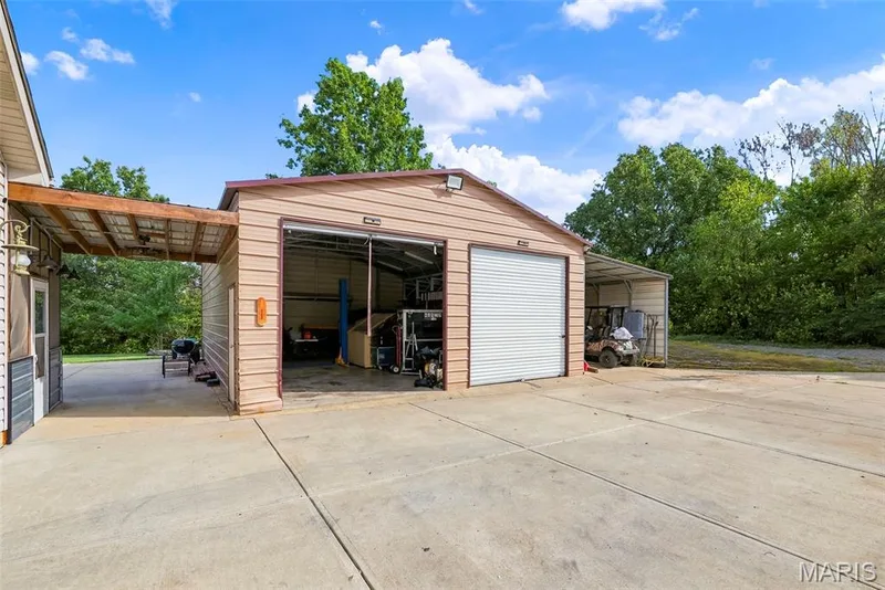 Detached garage, double side is 38x26 — 1 Priority Drive N, Wentzville, MO 63385