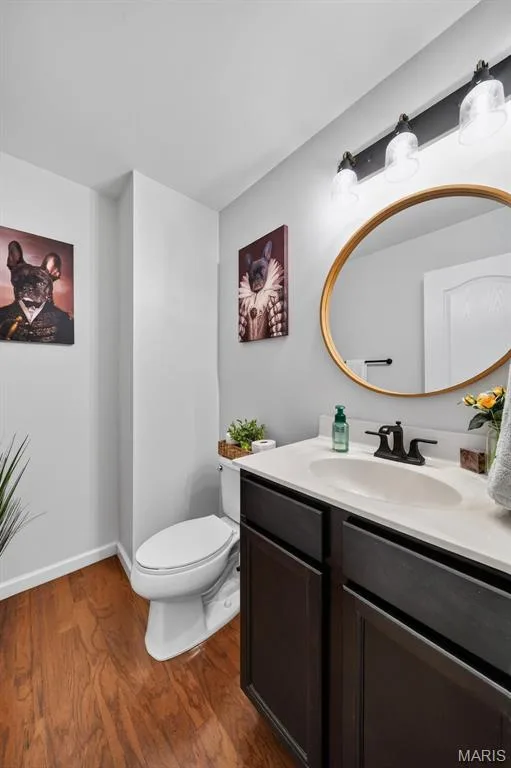 Half bath on the main for guests & ease of convenience! — 3120 Bentwater Place, St Charles, MO 63301