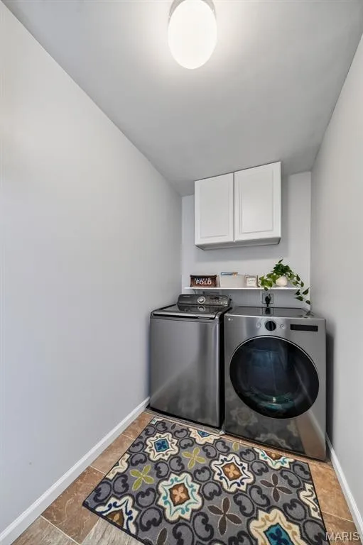 Laundry Room on second level near all three bedrooms for convenience! — 3120 Bentwater Place, St Charles, MO 63301