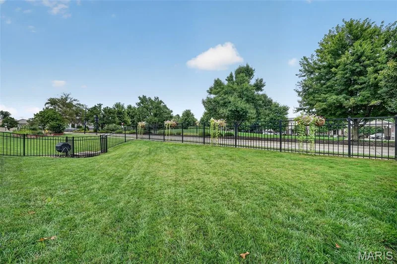 Large level & fully fenced backyard ready for the dogs to run & play! — 3120 Bentwater Place, St Charles, MO 63301