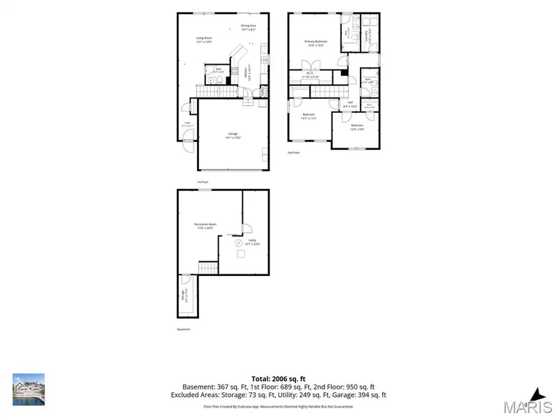 Floor Plan of 3120 Bentwater Place, St Charles, Missouri 63301 — 3120 Bentwater Place, St Charles, MO 63301