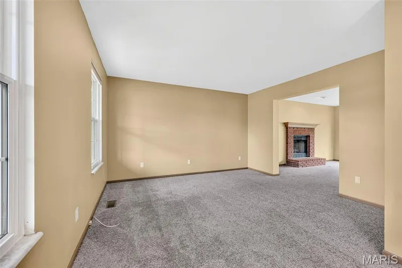 Living Room/Office w/ Newer Carpet — 2714 Red Cedar Parc Drive S, O'Fallon, MO 63368