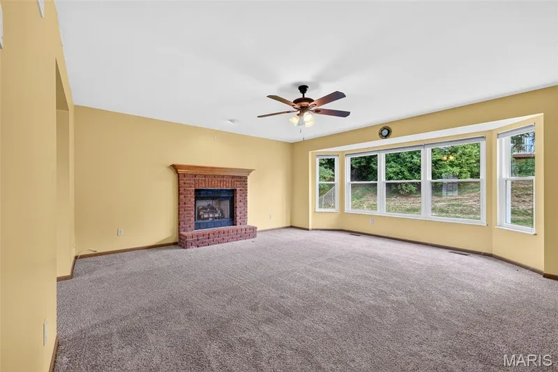 5 Bay window & Ceiling Fan — 2714 Red Cedar Parc Drive S, O'Fallon, MO 63368