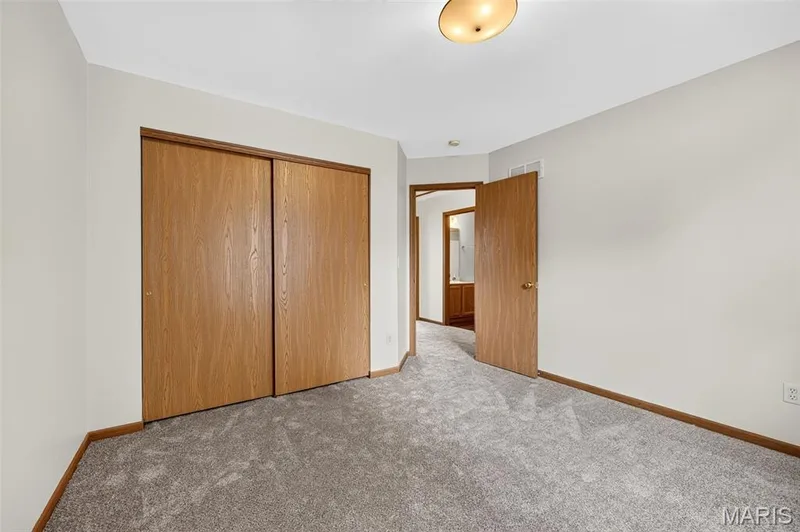 Bedroom #3 w/New Carpet — 2714 Red Cedar Parc Drive S, O'Fallon, MO 63368