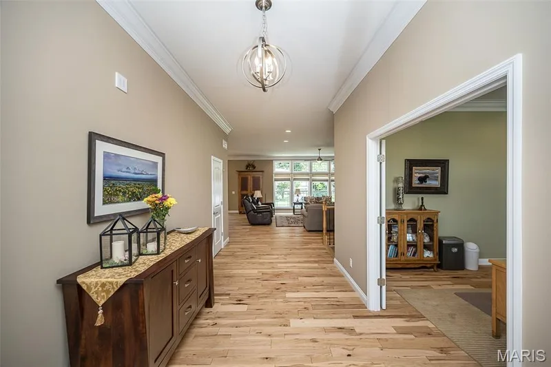 Beautiful hardwood flooring — 904 Bellevaux Place, St Charles, MO 63301