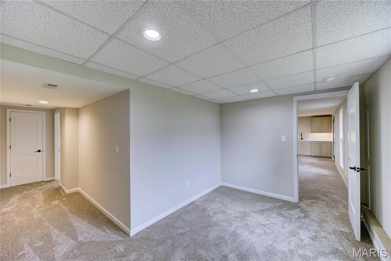 Bedroom #4 in the basement. — 9 Carriage Way E, St Peters, MO 63376