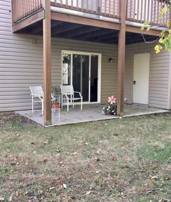 Covered patio — 1040 Sugar Creek Court #4, St Peters, MO 63376