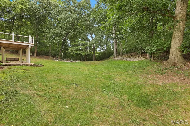 BACKS TO TREES! — 1154 S Charlemagne Drive, Lake St. Louis, MO 63367