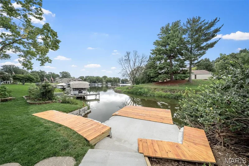 Dock & slip area. — 14 Bayside Court, Lake St. Louis, MO 63367