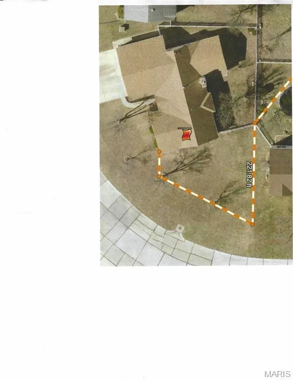 Back yard can be extended if wanted — 207 Sassafras Parc Drive, O'Fallon, MO 63368