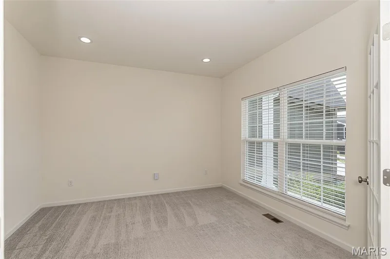 Dinning Room has recessed lighting and double glass doors — 812 Colony Ridge Court, Foristell, MO 63348