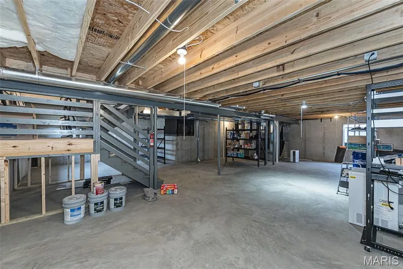 Unfinished Lower Level — 812 Colony Ridge Court, Foristell, MO 63348