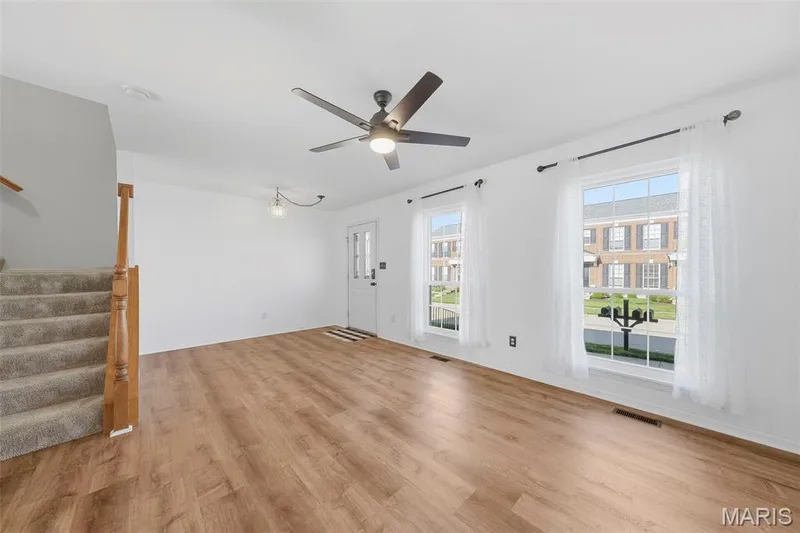 Great room with plenty of natural light — 744 Hyde Drive, O'Fallon, MO 63366