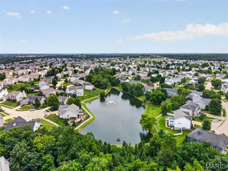 2 stocked ponds — 15 Tyler Court #2101A, Wentzville, MO 63385